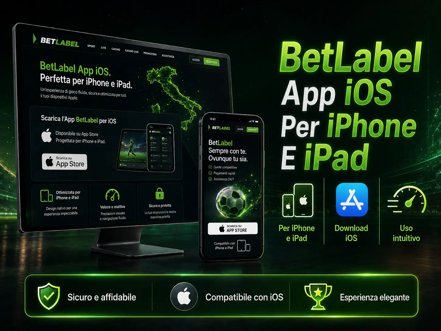 BetLabel App iOS Per iPhone E iPad