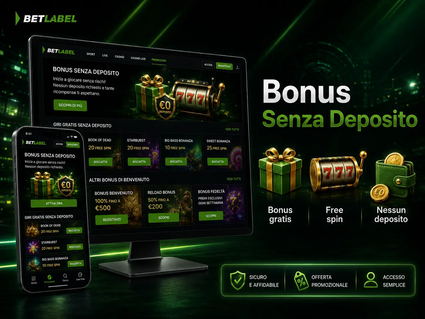 Bonus Senza Deposito